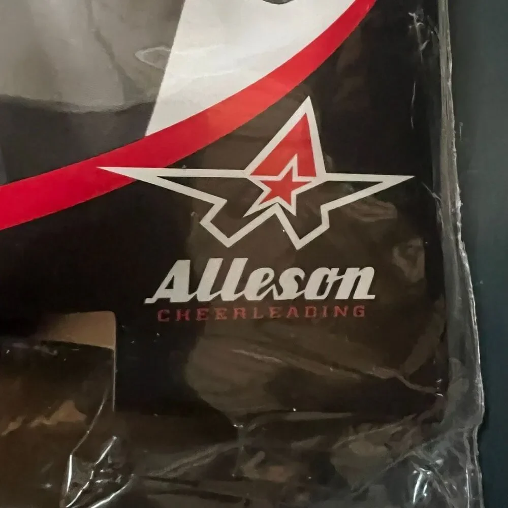 Alleson Cheerleading, Solid Black Athletic Brief Cheer Bloomers, Women’s Medium - Picture 5 of 5